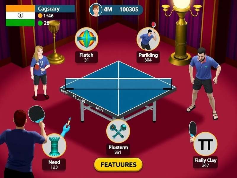 Indian Table Tennis Titans Localization Features